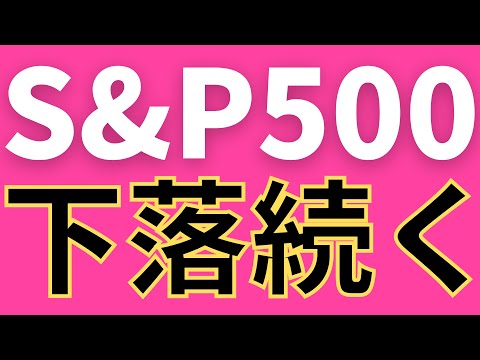 S&P500に2000万円投資。お金は減り続ける。