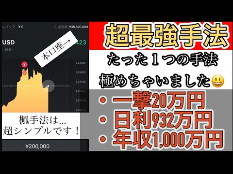 【コレだけ理解して】2025年年収1,000万円突破したい方向けの教科書【バイナリーオプションハイローオーストラリア攻略法】