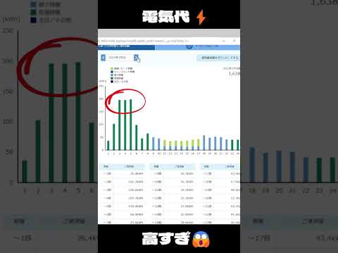 電気代高すぎ 燃料費調整額 #Shorts