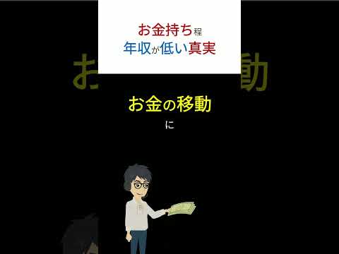【衝撃】本当の「お金持ち」程「年収」低い説！　「開業届」１つで大きな「節税」にできます！　#shorts