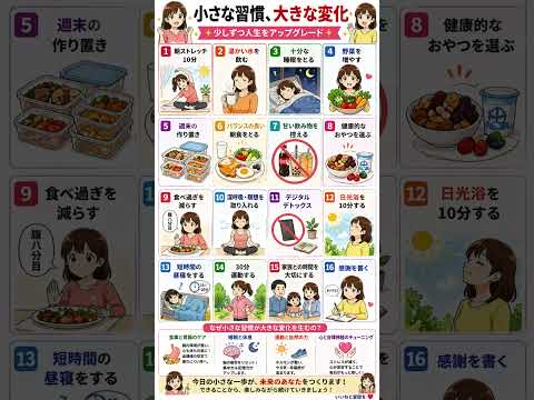 一生疲れない体と心を作る「16の成功習慣」｜朝10分の投資で生産性を最大化！デジタルデトックスから感謝の日記まで、人生をハックする全技法